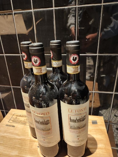 4 Bottles of Le Fonti Chianti Classico 2016 & 2017 750ml