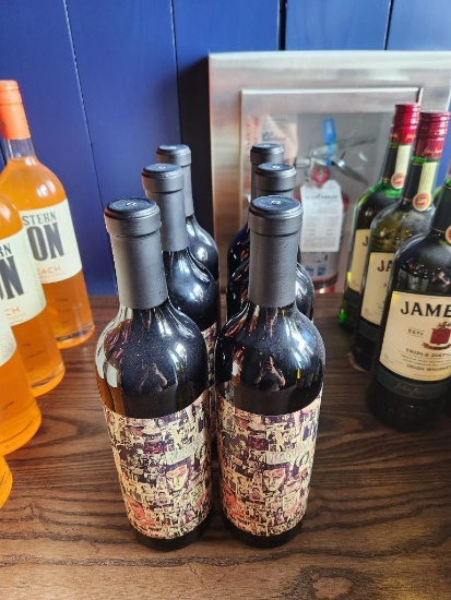 6 Bottles of Orin Swift Abstract California Red 2021 750ml