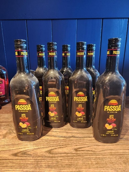 7 Bottles of Passoa Passion Fruit Liqueur 750ml