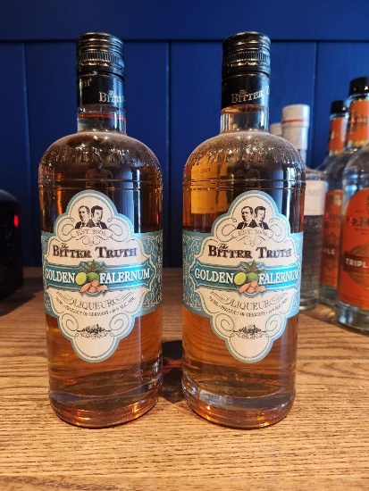 2 Bottles of The Bitter Truth Golden Falernum 750ml