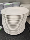 24 Qty. 9in Round Plate, Syracuse No. 829 Slenda / Royal Rideau