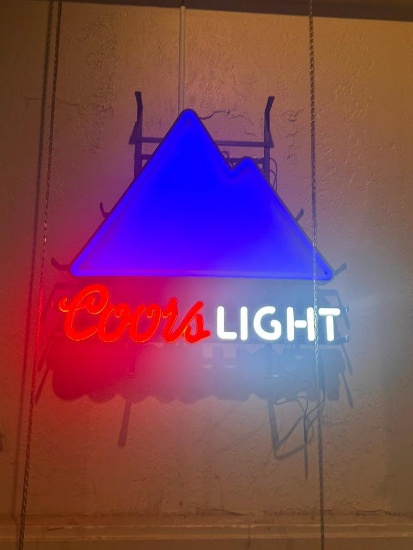 Coors Light LED Sign