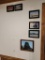 Lot of 6 Framed Train Photographs & More