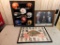 Lot of 3 Husker Football Framed Art