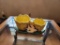 Vintage 1948 McCoy Pottery Double Tulip Bird Planter