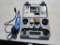 Lot of 2 Delta Sanding Drum Kit & Handi Works Rotary Tool