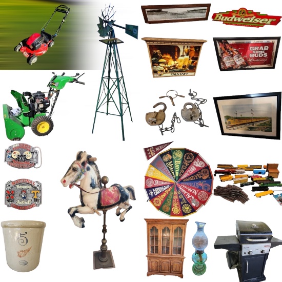 Willms Relocation, Lawn/Garden, Antiques, Garage