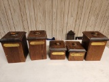 Vintage Wooden Ingredient / Cookie Boxes