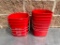 Group of Cleaning Buckets, 2 Sizes