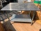Stainless Steel Prep Table w/ Lower Shelf, 48in x 30in x 36in