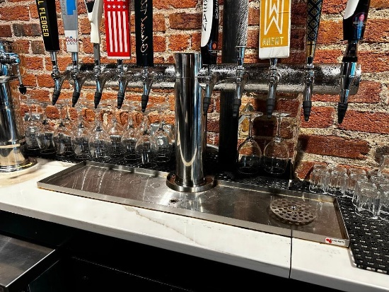 MicroMatic 10-Faucet Glycol Chilled Beer Tap Tower (Already Disassembled and Removed)