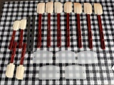 NSF Rubber Spatulas (2 Sizes), Straight Edge Bowl Scrapers, Steam Pan Dividers