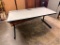 Computer Table, 60in x 30in, Adjustable Height