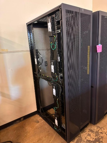 Dell 4210 PS 38S Server Rack Enclosure w/ De Rack Mountable Servers, Mobile Base
