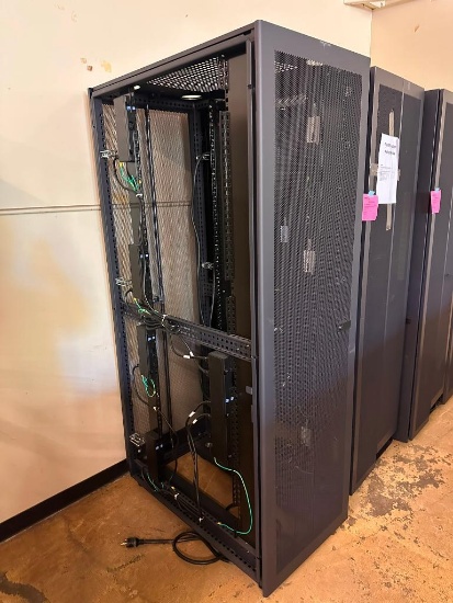 Dell 4210 PS 38S Server Rack Enclosure w/ De Rack Mountable Servers, Mobile Base