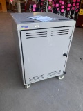 Spectrum Connect30 Computer/Laptop Charging Cart, HD Casters, Power Strip Outlets, Worktop