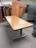 Lot of 4, Adjustable Height Work Tables, 72in x 30in, All for One Bid
