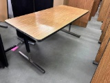 Adjustable Height Work Table, 60in x 30in