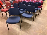 Lot of 10 Lobby Chairs