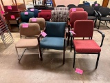 Lot of 12 Misc. Lobby Chairs