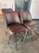 Classic Modern Swivel Bar Stool w/ Metal Frame, Padded Bucket Seat, Sold 4x$