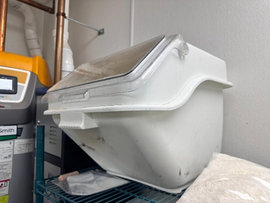 12.6 Gallon Ingredient Bin w/ Flip Lid