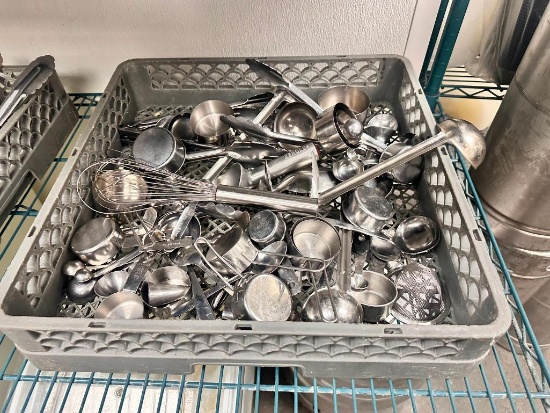 Large Selection of Kitchen Items; Measuring Cups, Measuring Spoons, Whisks, Tongs and More