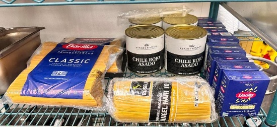 New Sealed Food Products, Pasta and Chili Rojo Asado Rykoff Sexton