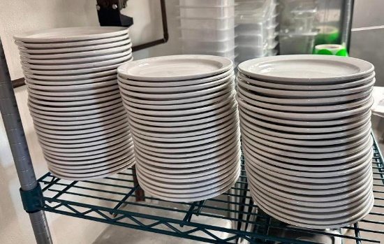 80+- 7in Restaurant China Plates