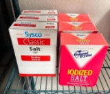 Classic and Iodized Salt, 6 Sealed Boxes