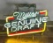 Miller Genuine Draft Neon Beer Sign, Working