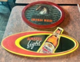 Killian's Red and Amstel Light Beer Signs