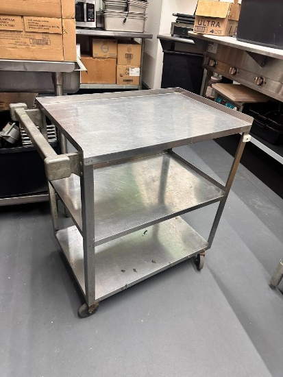 Vollrath NSF Stainless Steel Utility Cart