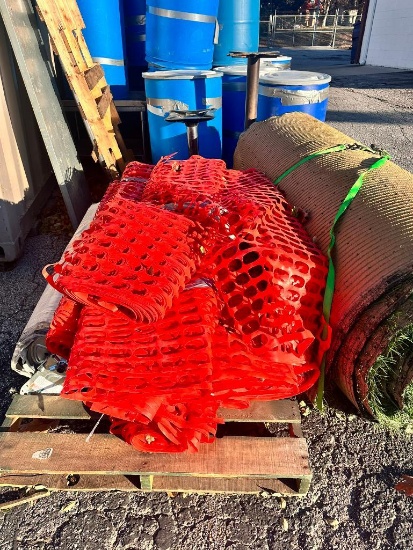 Pallet of Snow Fence