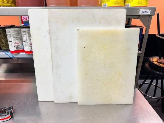 NSF Cutting Boards, Lot of 3, One Price for All