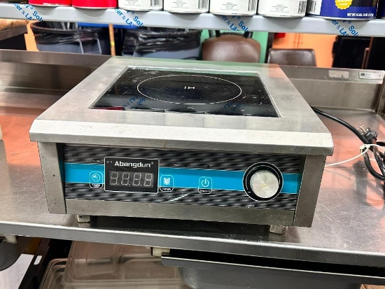 Abangdun Commercial Induction Cooker / Range, Model E-50KT, 220v
