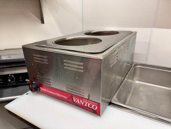 Avantco 12in x 20in Full-Size Electric Countertop Food Warmer Item #177W50CKR, 120v