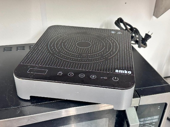 AMKO Model JDL-C18D40 Induction Range, Electric 120v