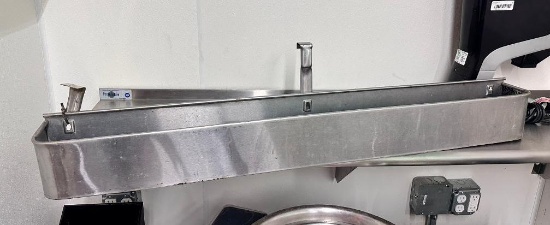 48in NSF Stainless Steel Speed Rail for Liquor Bottles