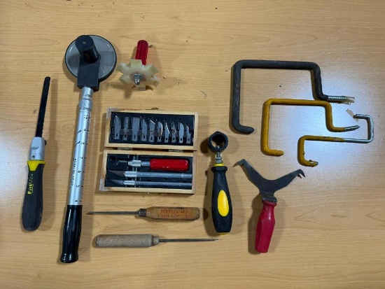 Exacta Knife Set, Roto-Rule, Fat Max Saw, Hand Tools