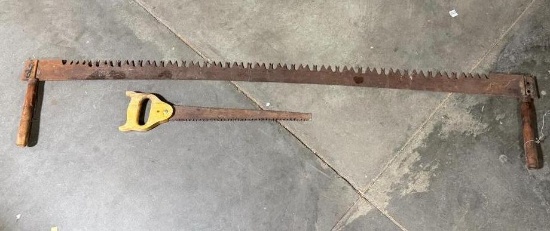 Two-Person Saw & Hand Saw