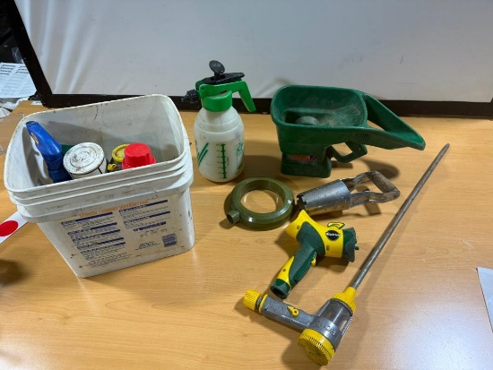 Yard Related Products, Seed Spreader, Sprayer, Sprinklers, Yard Chemicals