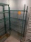 Green Epoxy NSF Restaurant Dunnage Shelving Unit, 74in x 48in x 24in