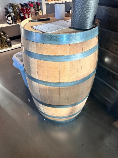 53 Gallon Whiskey Barrel