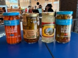 Cocktail Garnishes in Sealed Jars