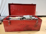 Toolbox w/ Misc. Tools and Hardware