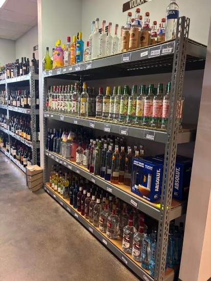 Four-Shelf HD Steel & Wire Shelving Unit 72" x 60" x 24" - Content Not Included