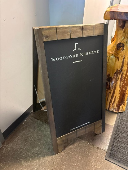 Woodford Reserve Sandwich Black Board A-Frame Sign