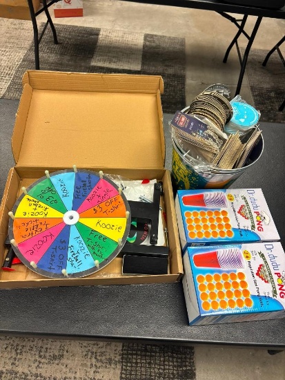 Beer Pong Games, Roulette & Coasters