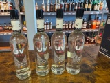 Lot of 4 UV Cake Vodka 750ml